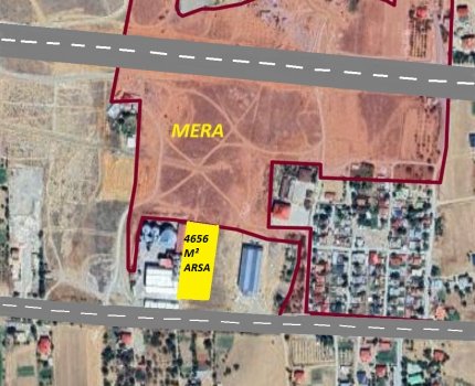 KABAAGAÇDA ESKİ MARAŞ YOLUNDA 4656 M² TİCARİ ARSA